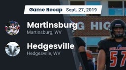 Recap: Martinsburg  vs. Hedgesville  2019
