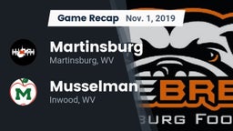 Recap: Martinsburg  vs. Musselman  2019