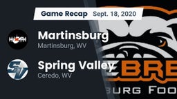 Recap: Martinsburg  vs. Spring Valley  2020