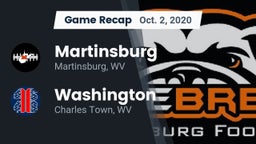Recap: Martinsburg  vs. Washington  2020