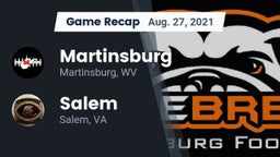 Recap: Martinsburg  vs. Salem  2021
