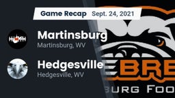 Recap: Martinsburg  vs. Hedgesville  2021