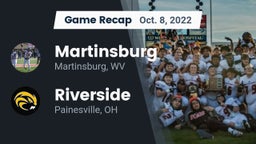 Recap: Martinsburg  vs. Riverside  2022