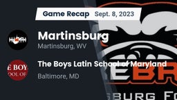 Recap: Martinsburg  vs. The Boys Latin School of Maryland 2023