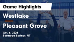 Westlake  vs Pleasant Grove  Game Highlights - Oct. 6, 2020