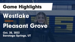 Westlake  vs Pleasant Grove  Game Highlights - Oct. 20, 2022