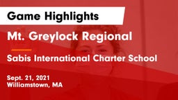 Mt. Greylock Regional  vs Sabis International Charter School Game Highlights - Sept. 21, 2021