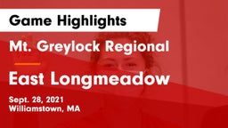 Mt. Greylock Regional  vs East Longmeadow Game Highlights - Sept. 28, 2021