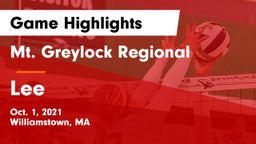 Mt. Greylock Regional  vs Lee  Game Highlights - Oct. 1, 2021