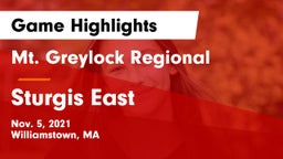 Mt. Greylock Regional  vs Sturgis East Game Highlights - Nov. 5, 2021