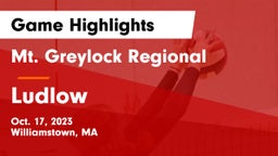 Mt. Greylock Regional  vs Ludlow   Game Highlights - Oct. 17, 2023