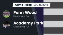 Recap: Penn Wood  vs. Academy Park  2018