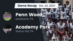 Recap: Penn Wood  vs. Academy Park  2021