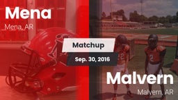 Matchup: Mena vs. Malvern  2016