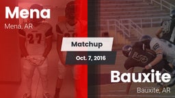Matchup: Mena vs. Bauxite  2016
