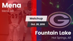 Matchup: Mena vs. Fountain Lake  2016
