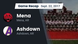 Recap: Mena  vs. Ashdown  2017