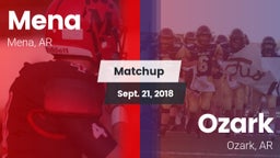 Matchup: Mena vs. Ozark  2018