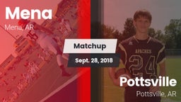 Matchup: Mena vs. Pottsville  2018