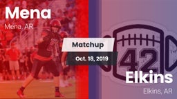 Matchup: Mena vs. Elkins  2019