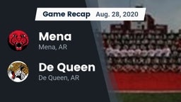 Recap: Mena  vs. De Queen  2020