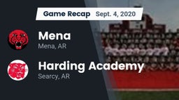 Recap: Mena  vs. Harding Academy  2020
