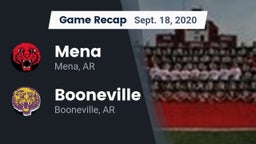 Recap: Mena  vs. Booneville  2020
