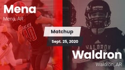Matchup: Mena vs. Waldron  2020
