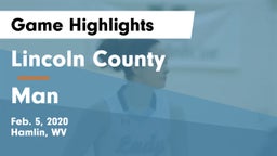 Lincoln County  vs Man Game Highlights - Feb. 5, 2020