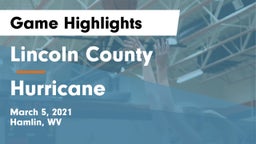 Lincoln County  vs Hurricane Game Highlights - March 5, 2021