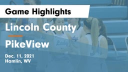 Lincoln County  vs PikeView  Game Highlights - Dec. 11, 2021