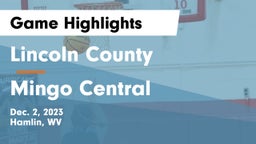 Lincoln County  vs Mingo Central  Game Highlights - Dec. 2, 2023