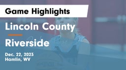 Lincoln County  vs Riverside  Game Highlights - Dec. 22, 2023