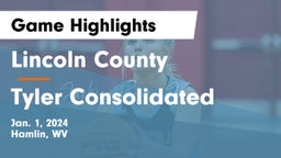Lincoln County  vs Tyler Consolidated  Game Highlights - Jan. 1, 2024