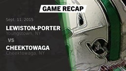 Recap: Lewiston-Porter  vs. Cheektowaga  2015