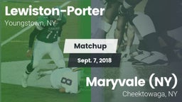 Matchup: Lewiston-Porter vs. Maryvale  (NY) 2018