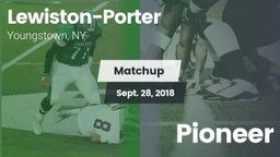 Matchup: Lewiston-Porter vs. Pioneer 2018