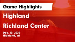 Highland  vs Richland Center  Game Highlights - Dec. 10, 2020