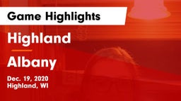 Highland  vs Albany Game Highlights - Dec. 19, 2020