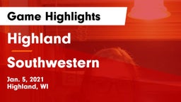 Highland  vs Southwestern  Game Highlights - Jan. 5, 2021