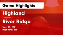 Highland  vs River Ridge  Game Highlights - Jan. 28, 2021