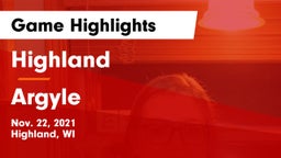 Highland  vs Argyle  Game Highlights - Nov. 22, 2021