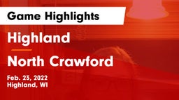 Highland  vs North Crawford  Game Highlights - Feb. 23, 2022