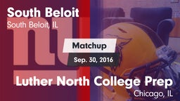 Matchup: South Beloit vs. Luther North College Prep 2016