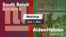 Matchup: South Beloit vs. Alden-Hebron  2016