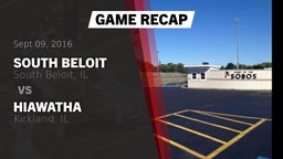 Recap: South Beloit  vs. Hiawatha  2016