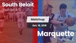 Matchup: South Beloit vs. Marquette  2018