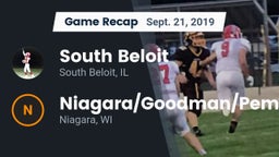 Recap: South Beloit  vs. Niagara/Goodman/Pembine  2019