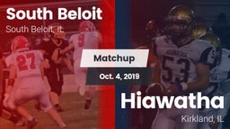 Matchup: South Beloit vs. Hiawatha  2019