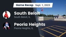 Recap: South Beloit  vs. Peoria Heights  2023